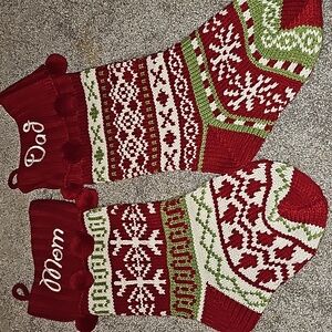 Mom & Dad Stockings #UU